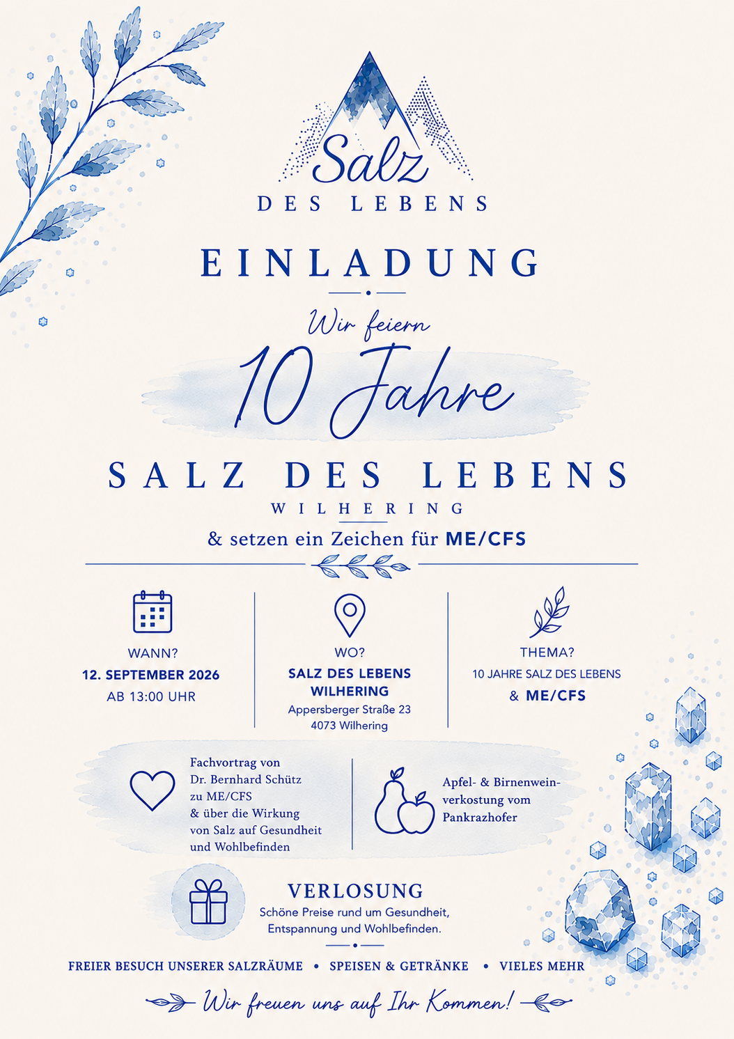 Einladung Website